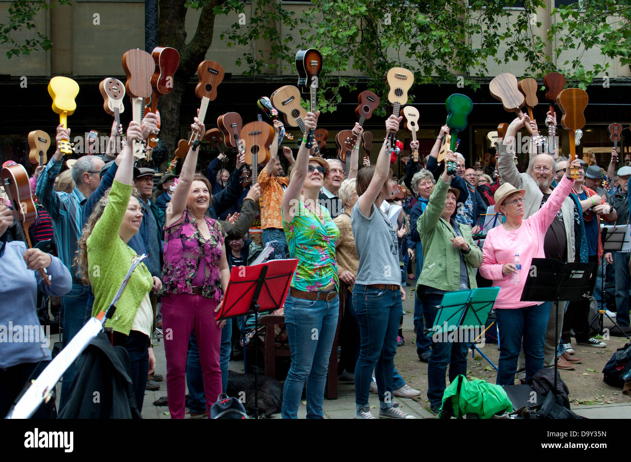 Ukulele Festival of Great Britain Stock Photo Alamy