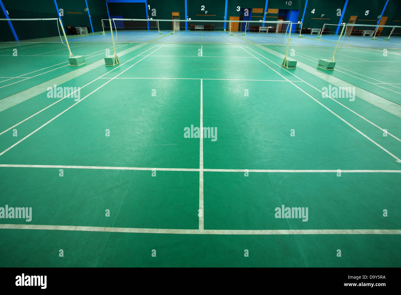 Badminton court hires stock photography and images Alamy