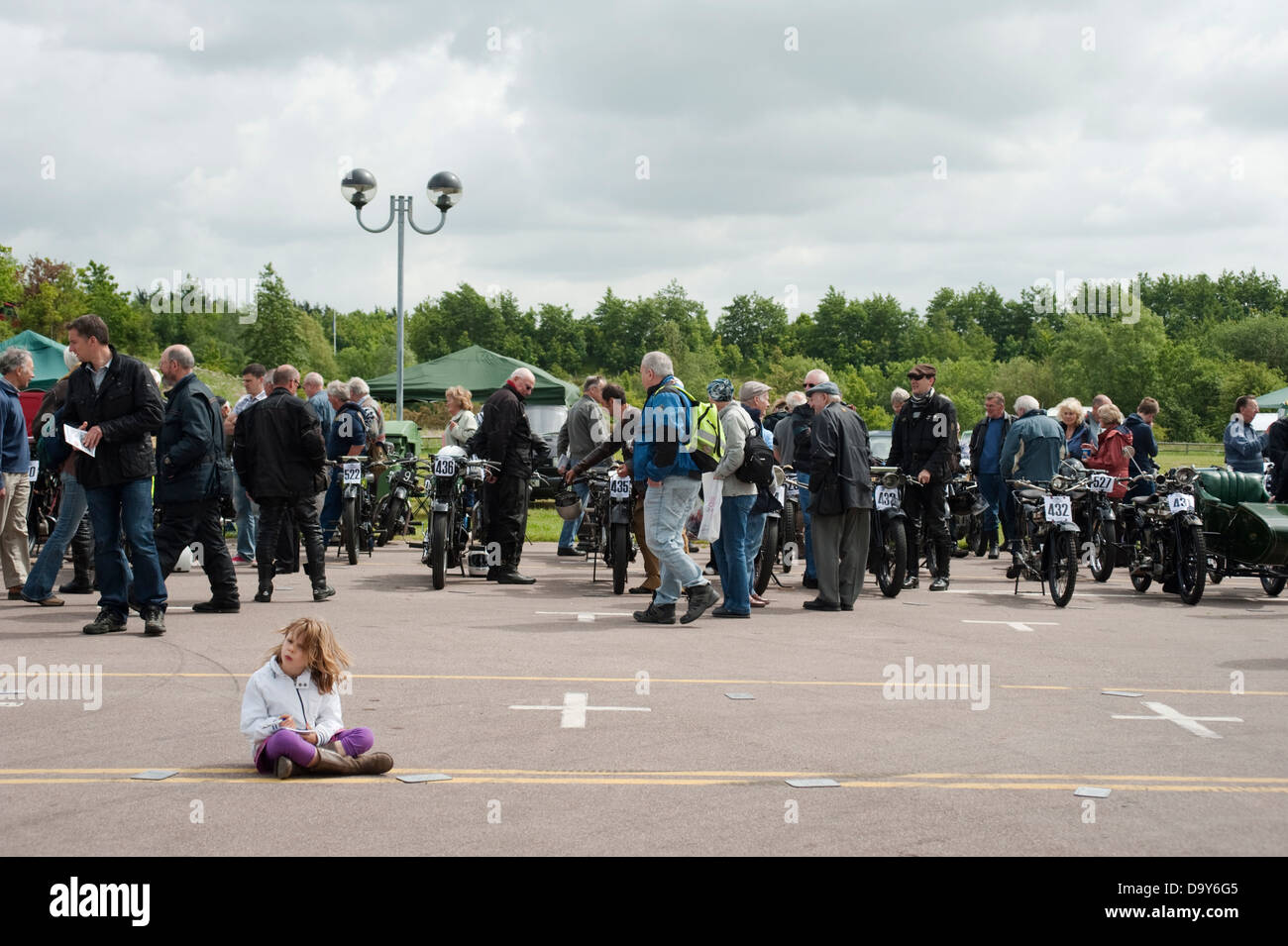 The Vintage Motorcycle Club's Banbury Run which takes place at the