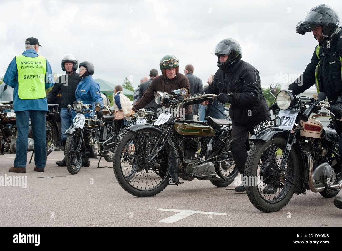 The Vintage Motorcycle Club's Banbury Run which takes place at the