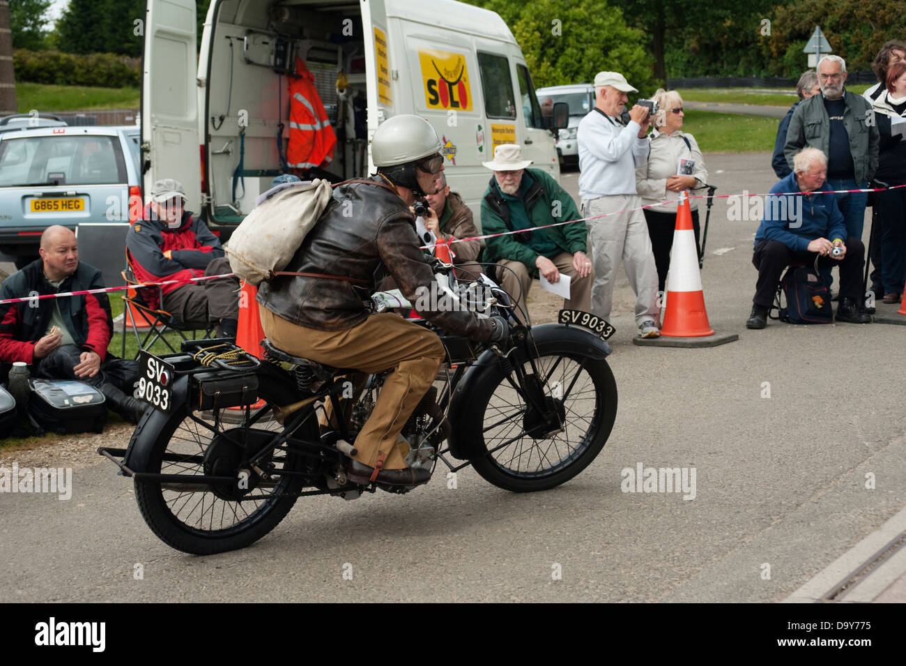 The Vintage Motorcycle Club's Banbury Run which takes place at the