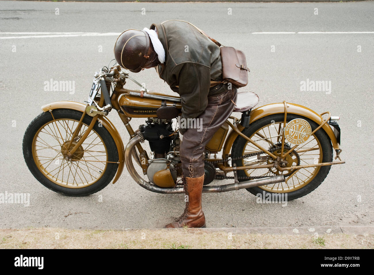The Vintage Motorcycle Club's Banbury Run which takes place at the
