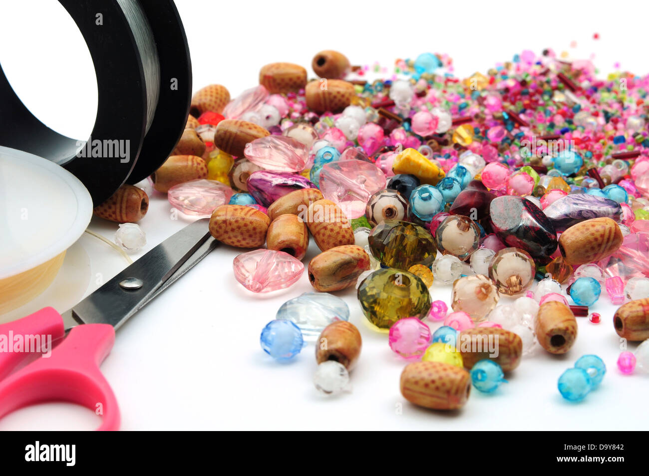 Bead making accessories Stock Photo Alamy