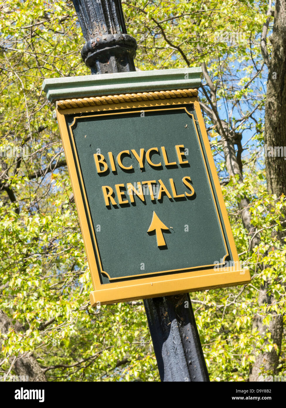 Bicycle Rentals, Central Park, NYC Stock Photo Alamy