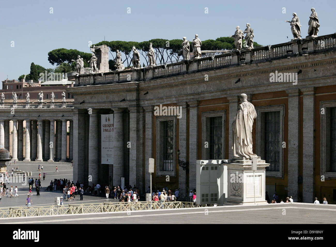 Peter Square St Peter's Square, Vatican, Rome, Italy Stock Photo - Alamy