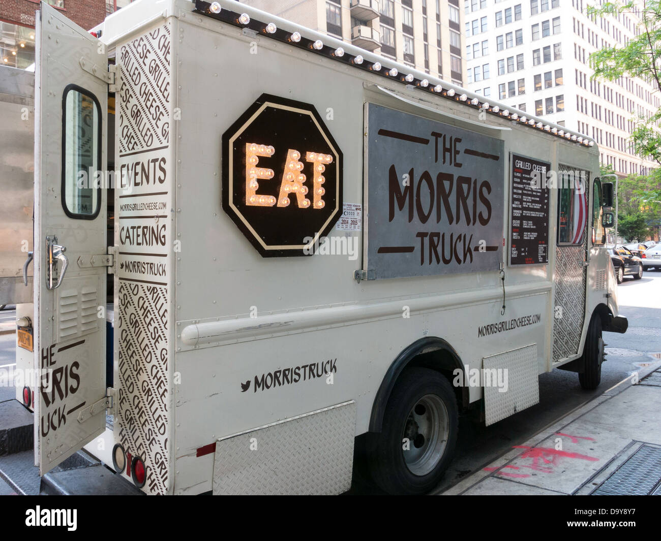 Gourmet Food Truck, NYC Stock Photo Alamy