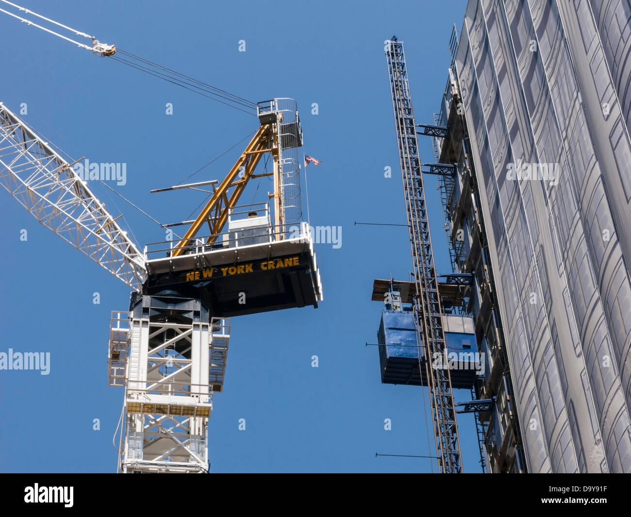 High-rise Construction in New York City Stock Photo