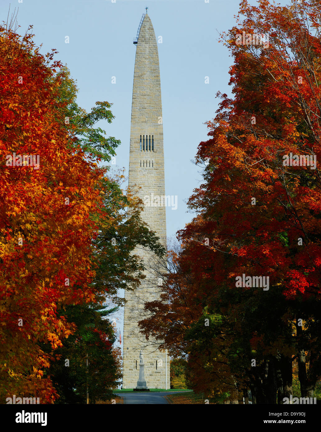 USA, Vermont, Old Bennington, Bennington Monument, commemorating