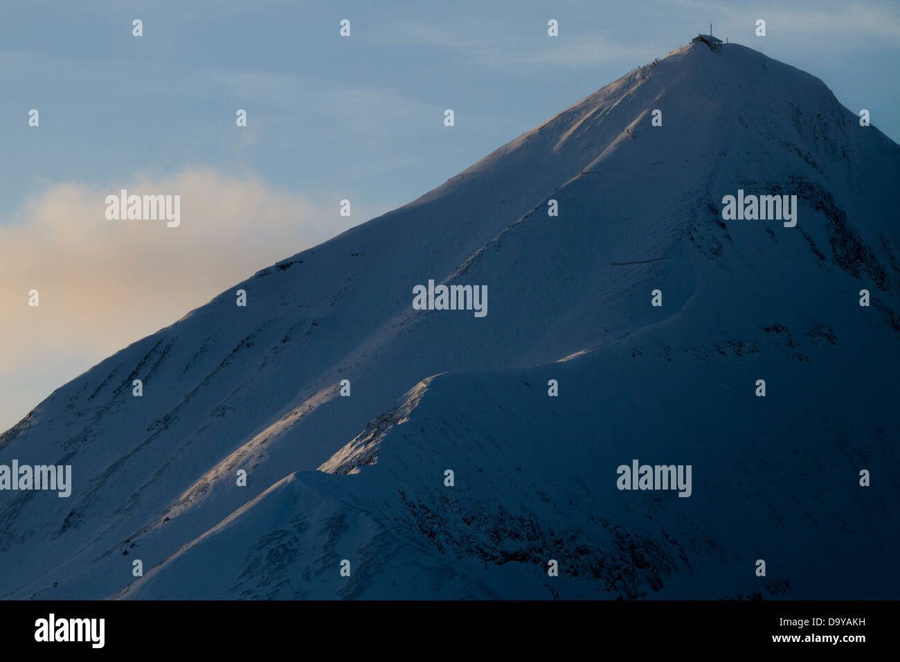 Big sky ski resort stock photo alamy