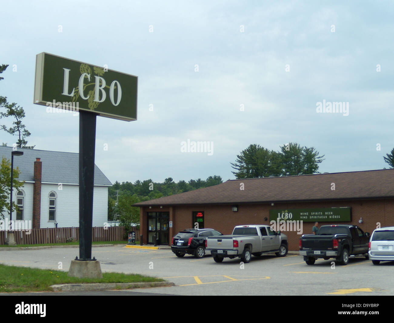 LCBO in Mattawa, Ontario Stock Photo Alamy