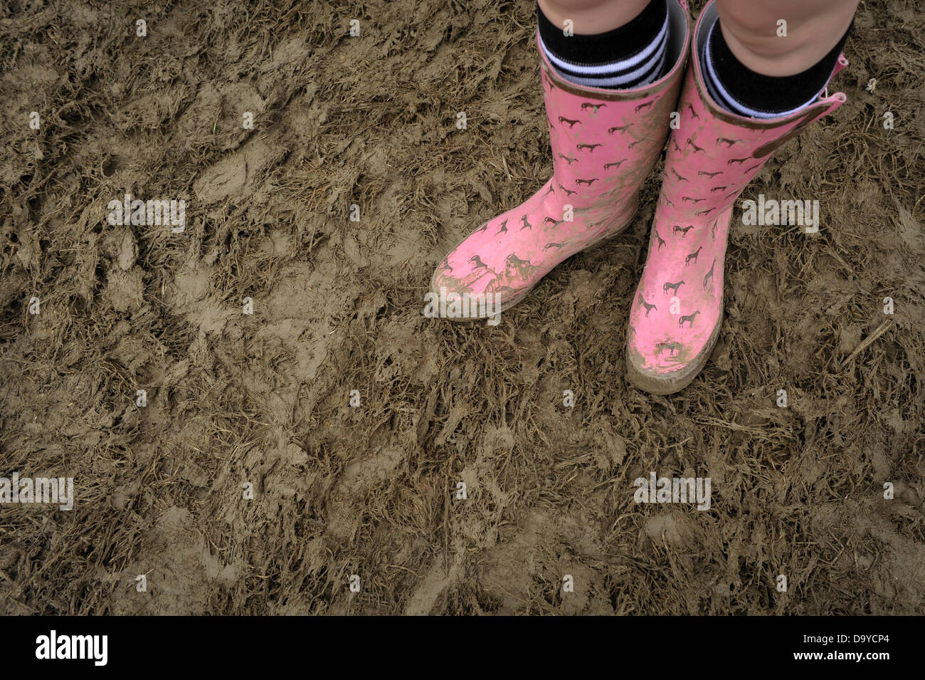 pink wellie farming