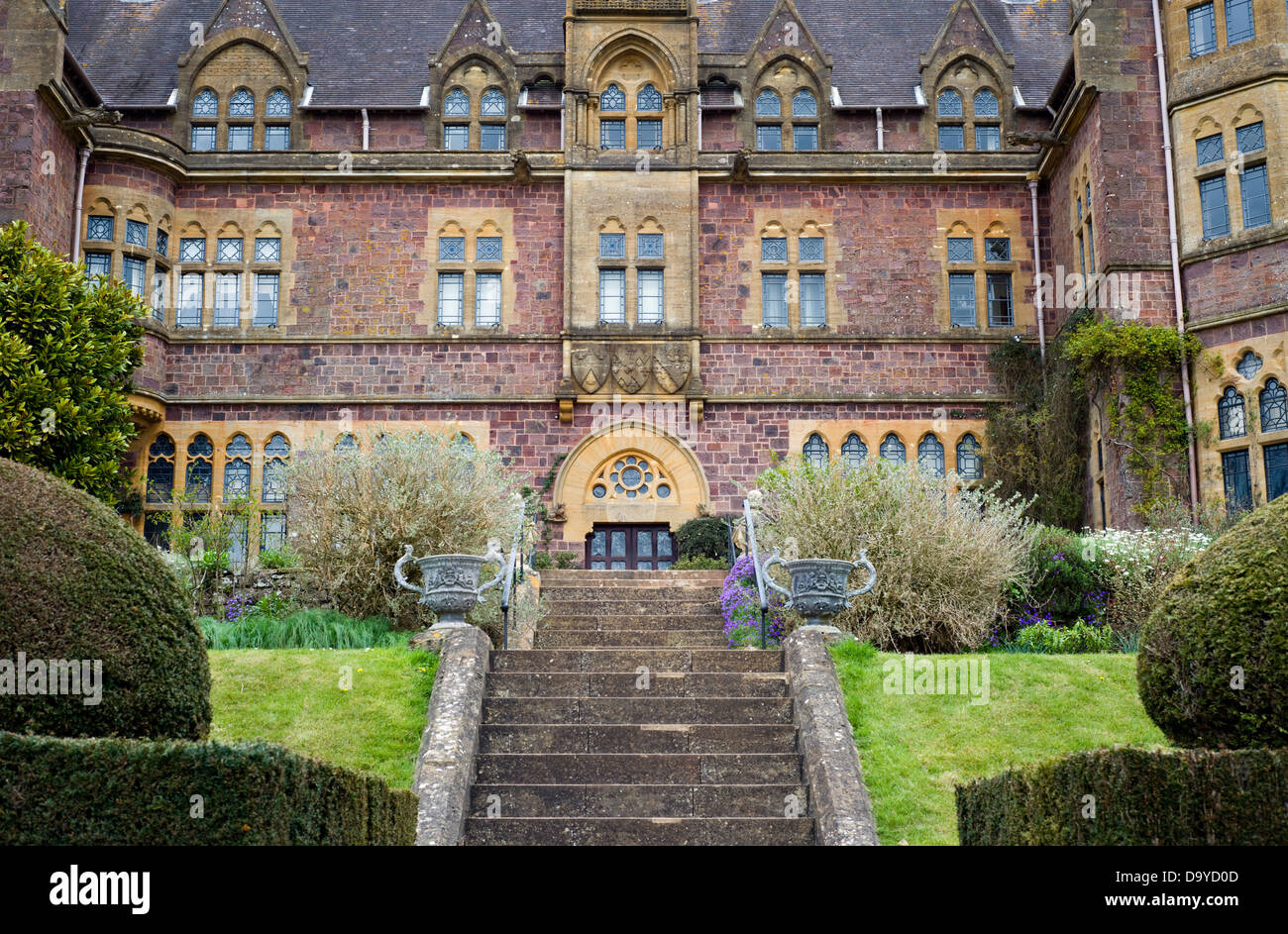 Knightshayes Court country house in Devon, England, UK Stock Photo