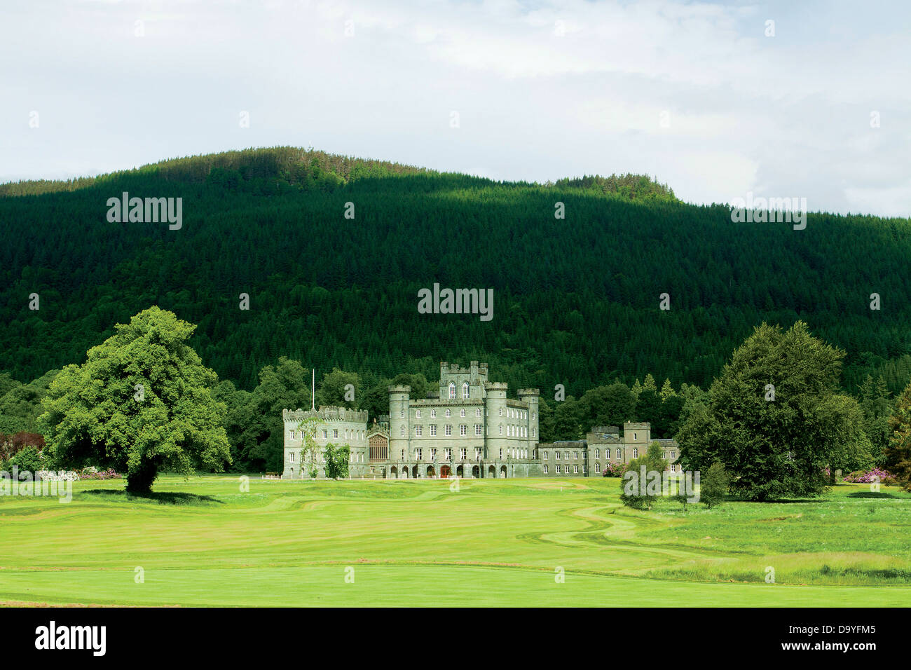 Taymouth Castle, Kenmore, Perthshire Stock Photo