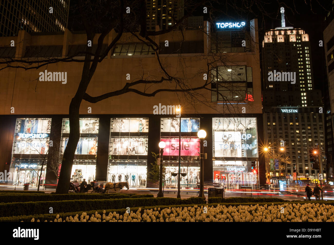 Chicago, USA May 8, 2013 flagship Chicago location is