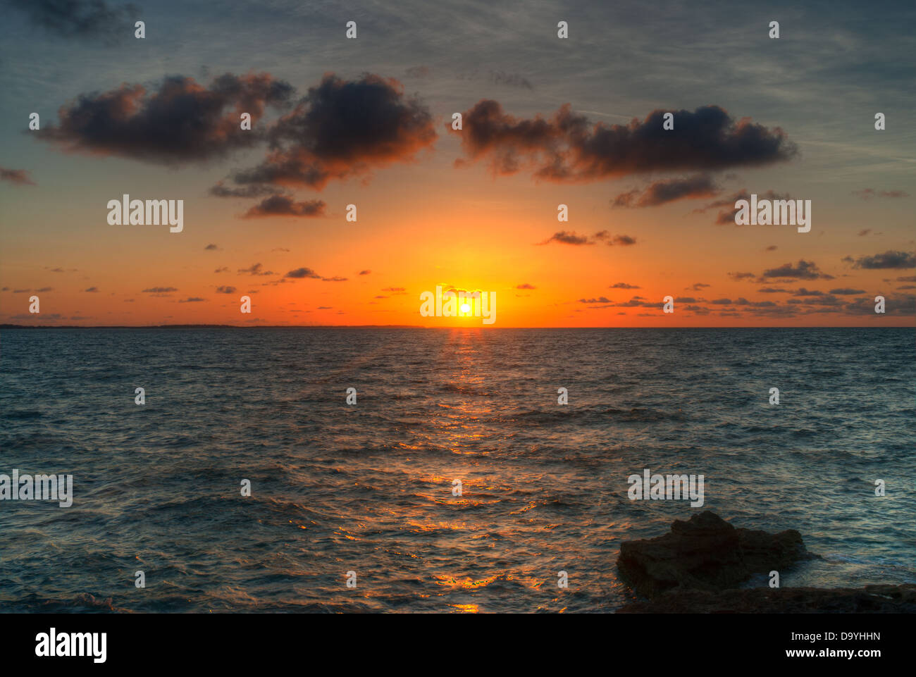 First Light, Nassau, Bahamas Stock Photo