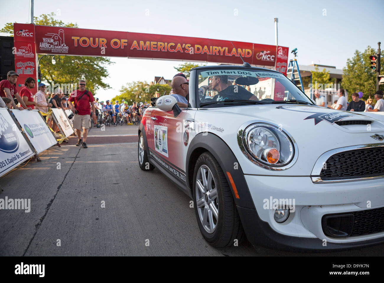 An annual bike race called a criterium is held in Shorewood, Wisconsin
