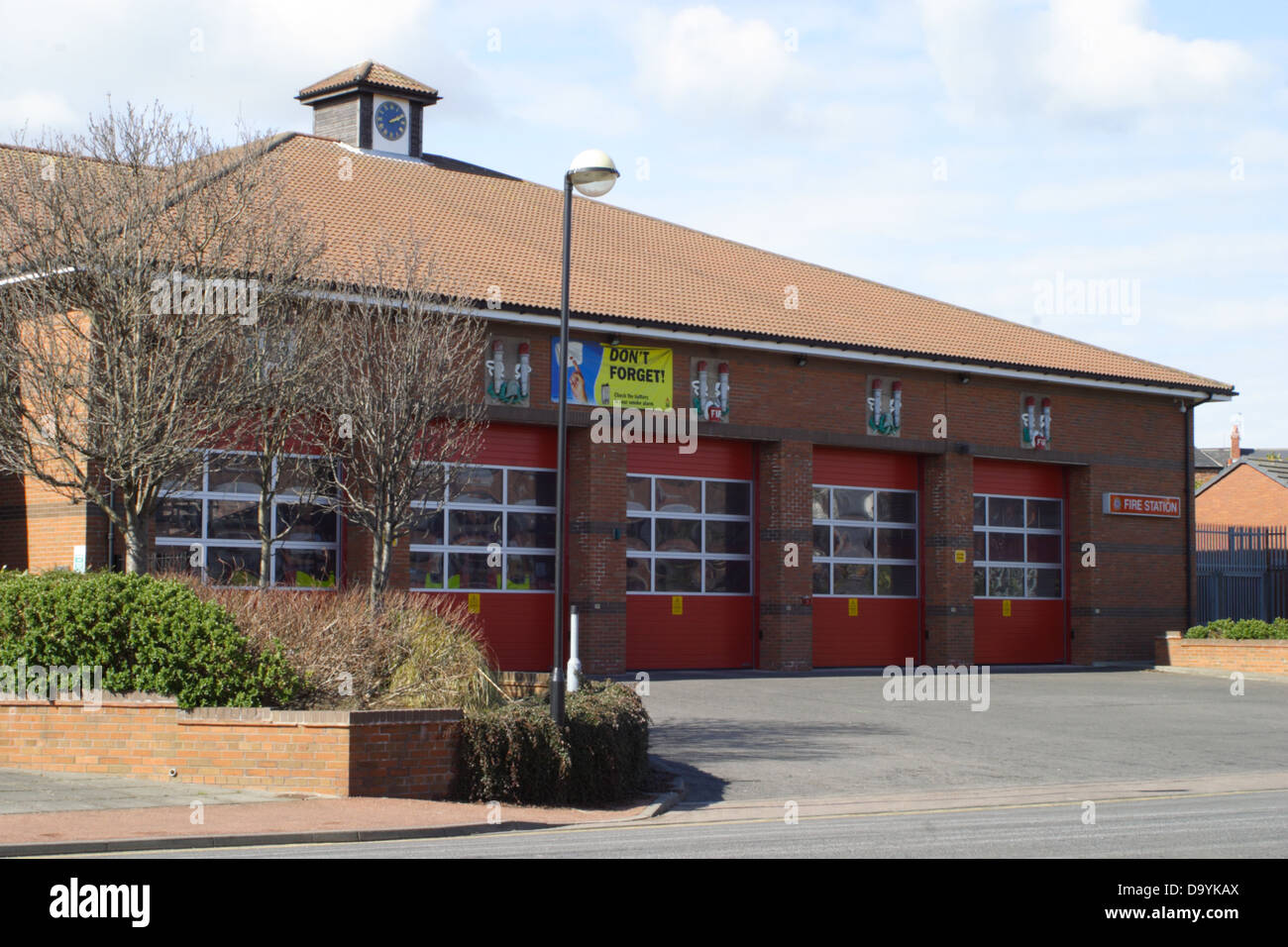 Sunderland Central Fire Station Stock Photo Alamy