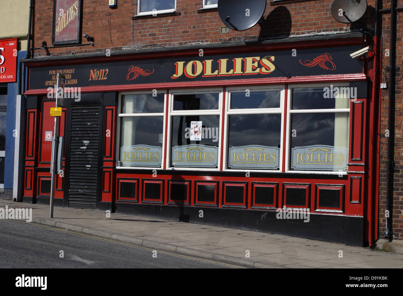 Jollies public house, Hylton Road, Sunderland. A long established pub on hylton road. Stock Photo