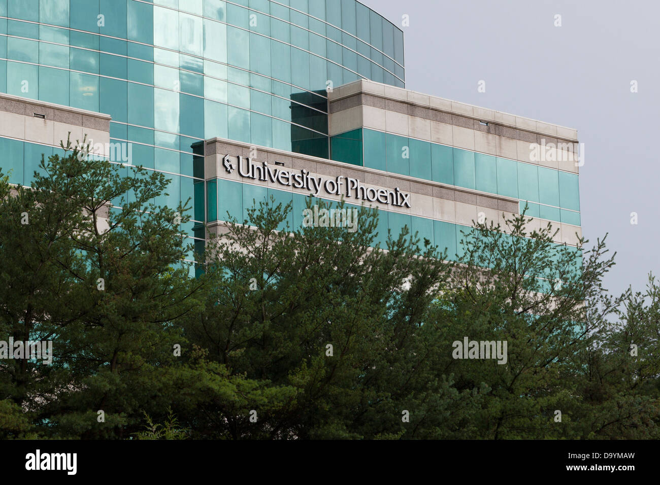 University of Phoenix building Stock Photo