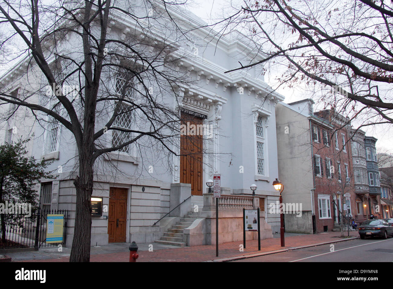 Philadelphia society hill synagogue hires stock photography and images