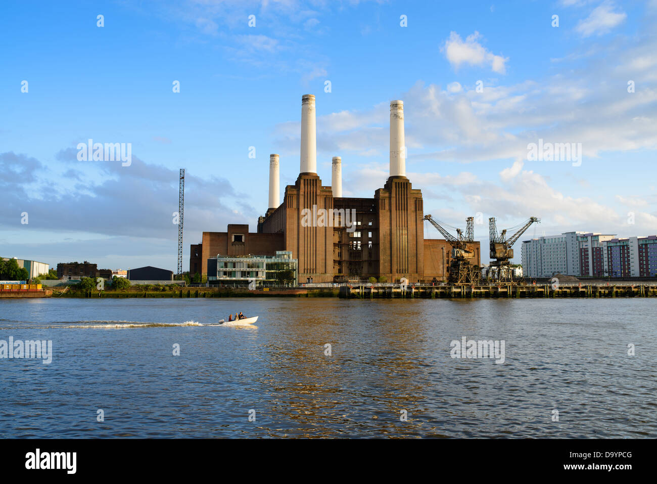 Battersea Power Station London Stock Photo