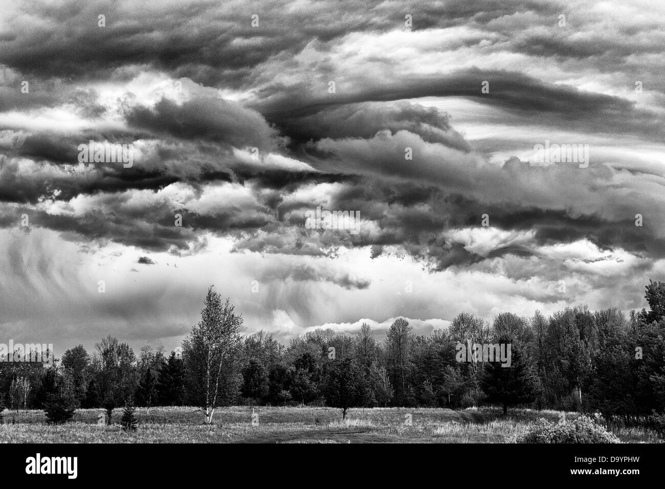 Stormy weather Black and White Stock Photos & Images - Alamy