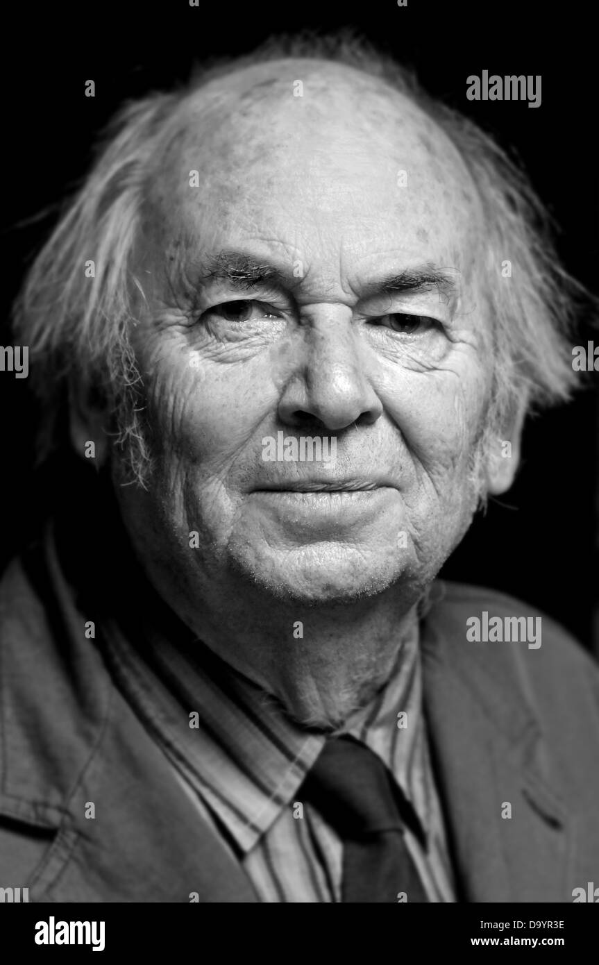 Sir Quentin Blake, childrens author and illustrator who is famous for his collaborations with Roald Dahl.  June 2013 Stock Photo