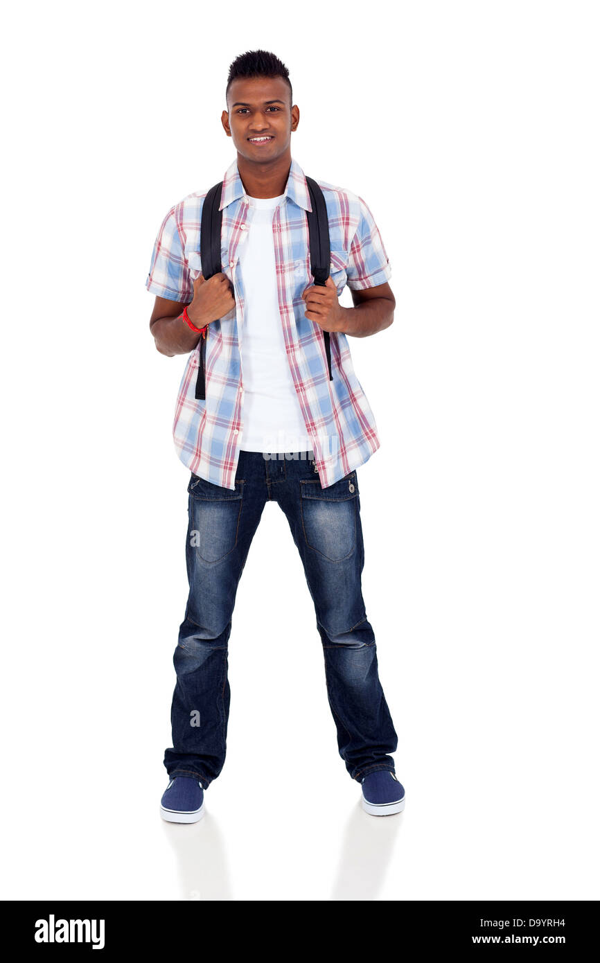 Indian college boy hi-res stock photography and images - Alamy
