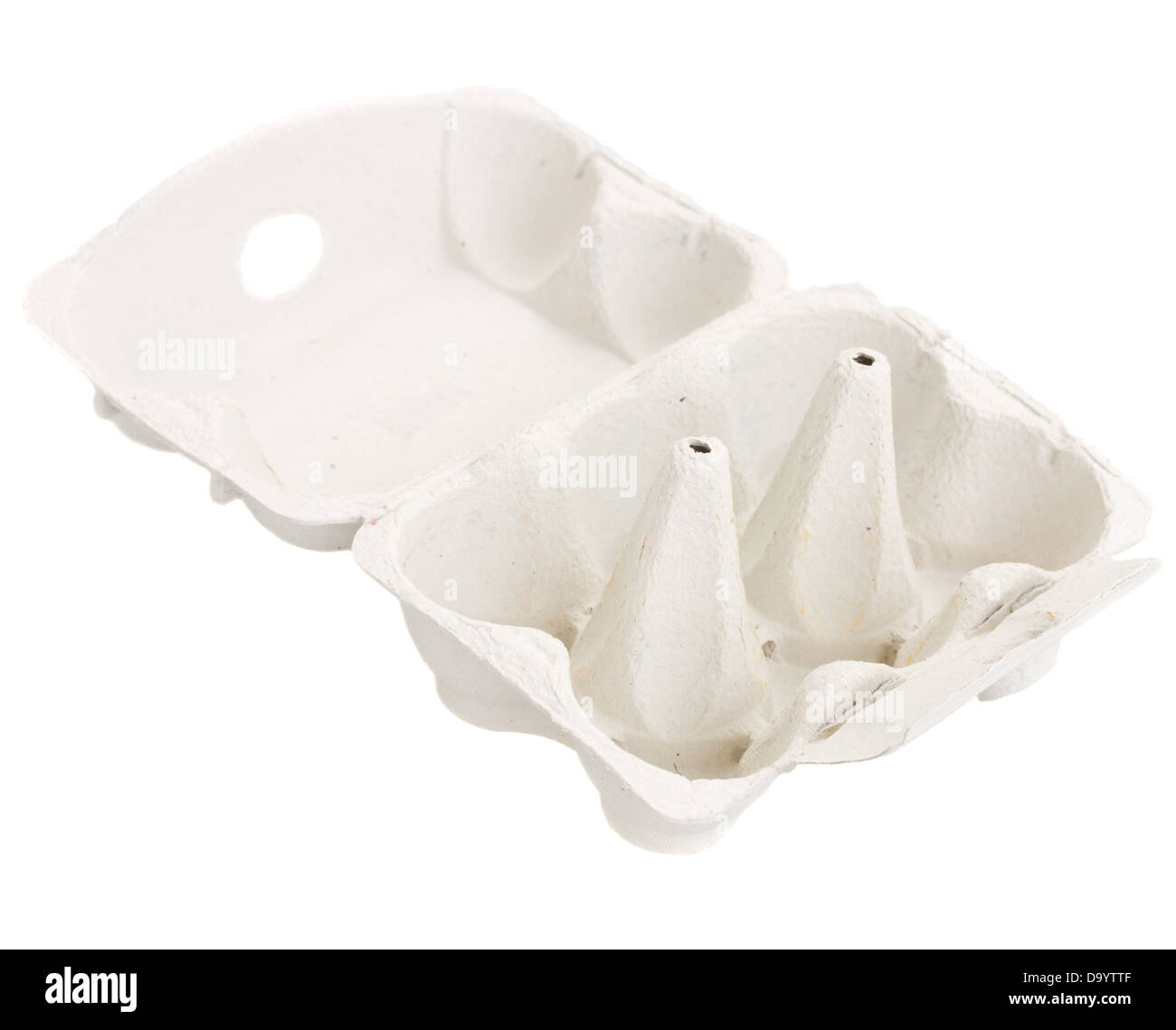 open empty egg box Stock Photo Alamy