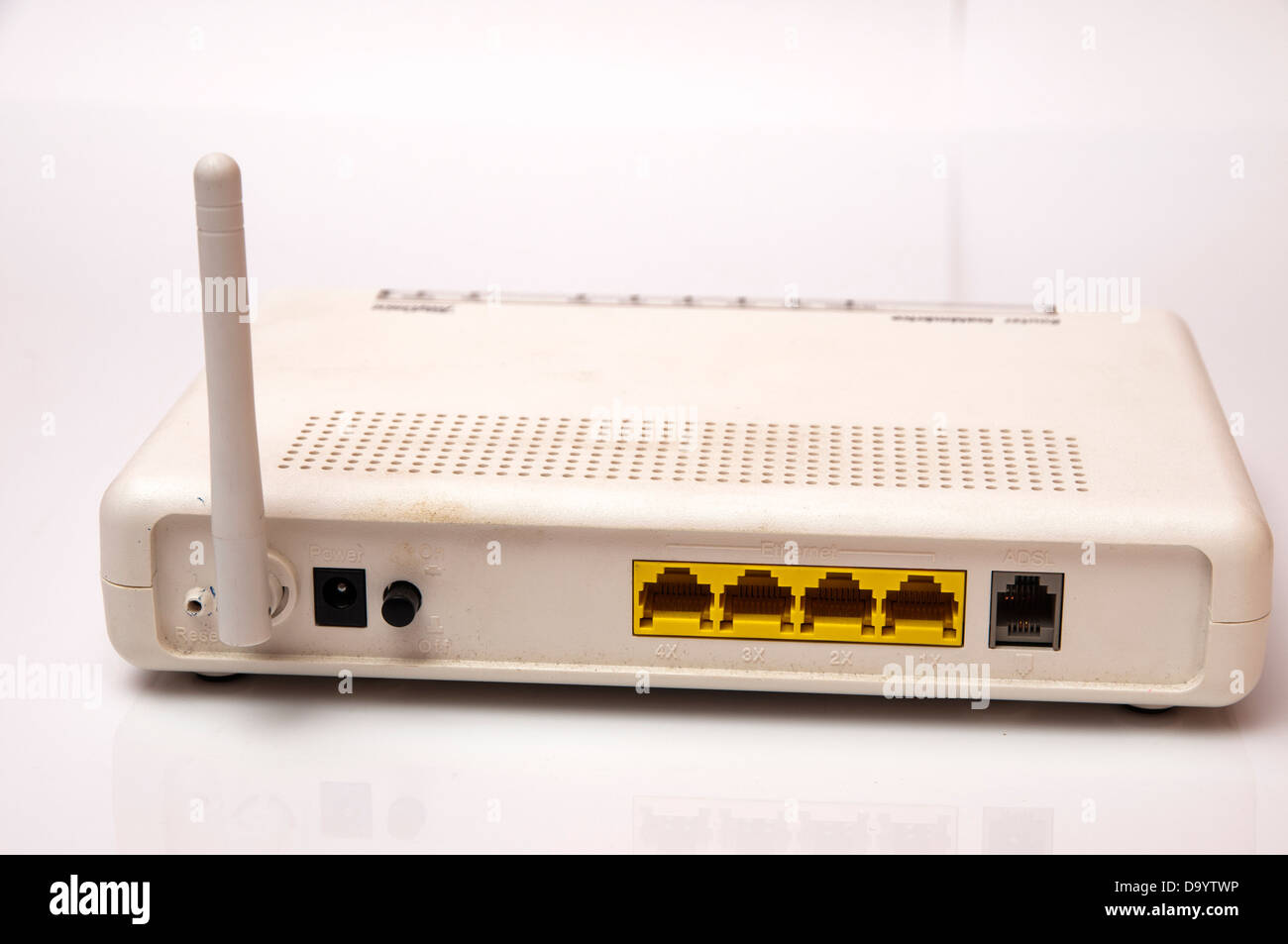 telephone router to connect to with computer Stock Photo Alamy