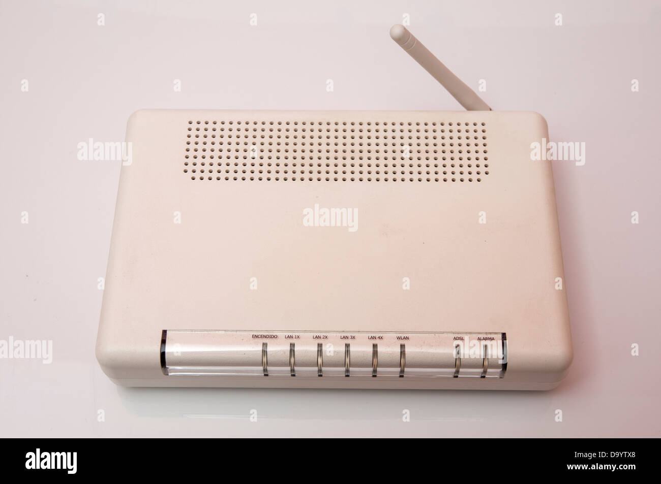 telephone router to connect to with computer Stock Photo Alamy