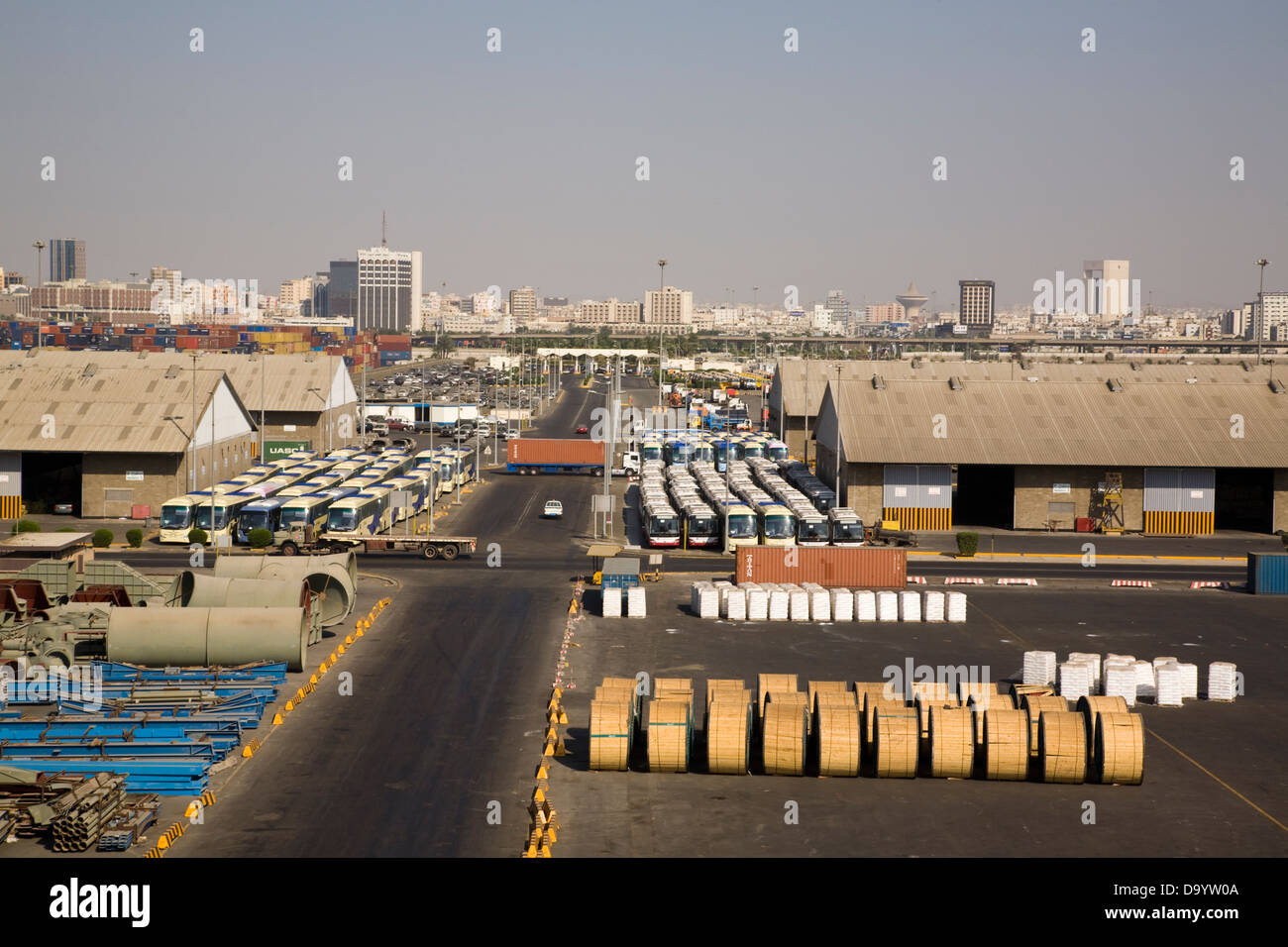The Islamic Port of Jeddah, Saudi Arabia. Stock Photo