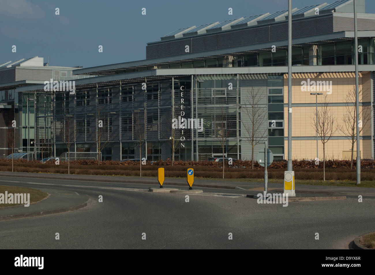 Ceredigion County Council offices in Aberystwyth. Stock Photo