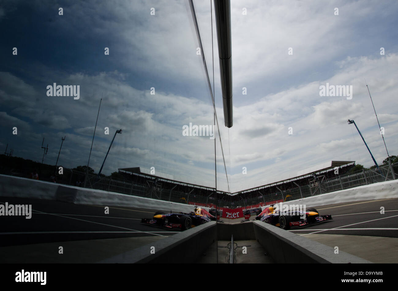 British Formula One (F1) Grand Prix, Silverstone, UK Stock Photo