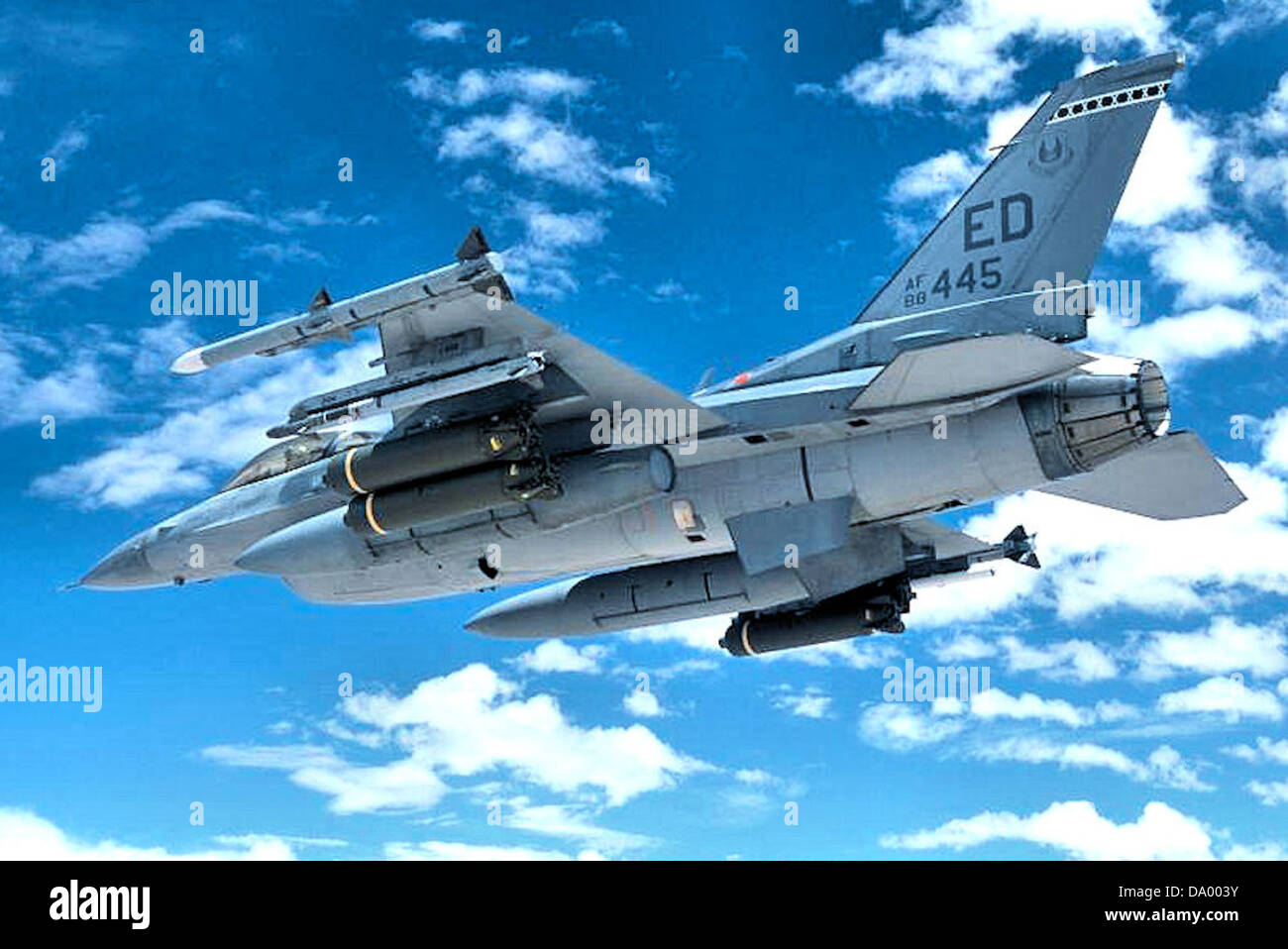 416th Flight Test Squadron - General Dynamics F-16C Block 42C Fighting  Falcon 88-0445 Stock Photo - Alamy