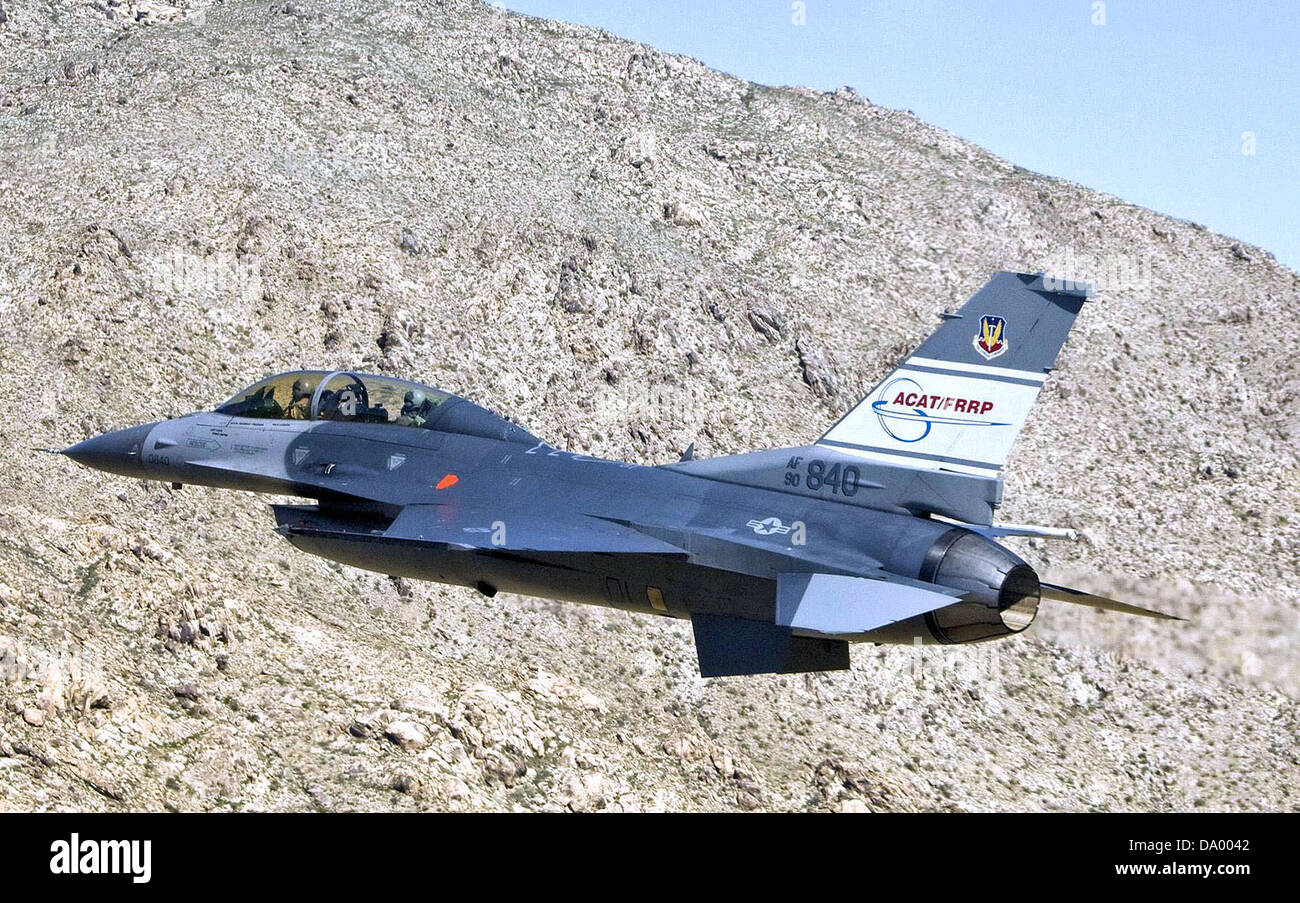 The 416th Flight Test Squadron operates the General Dynamics F-16D ...