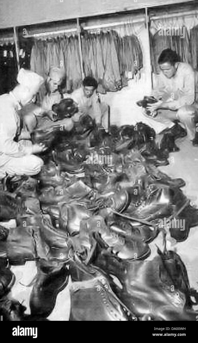 Childress Army Airfield Clothing Issue Stock Photo Alamy