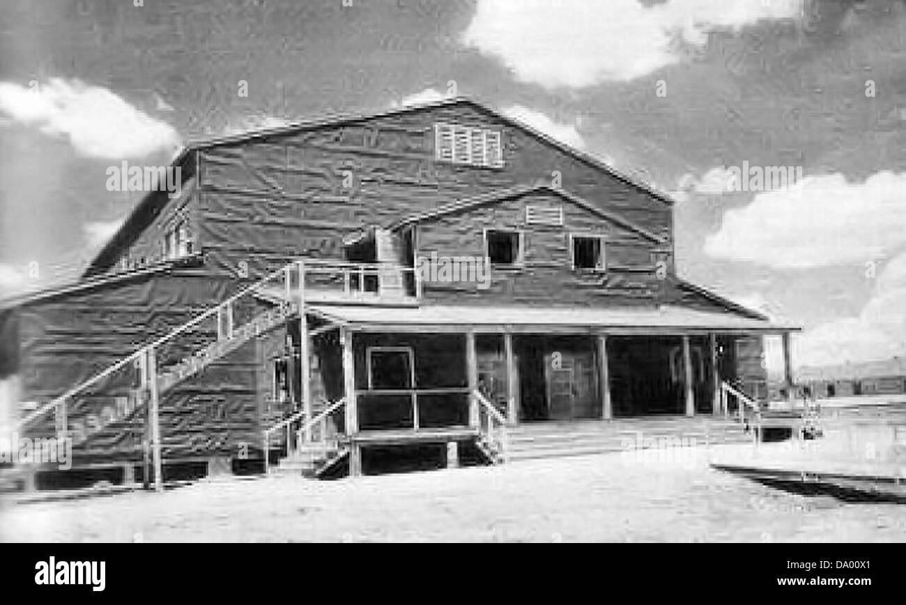 Childress Army Airfield Gym Stock Photo Alamy