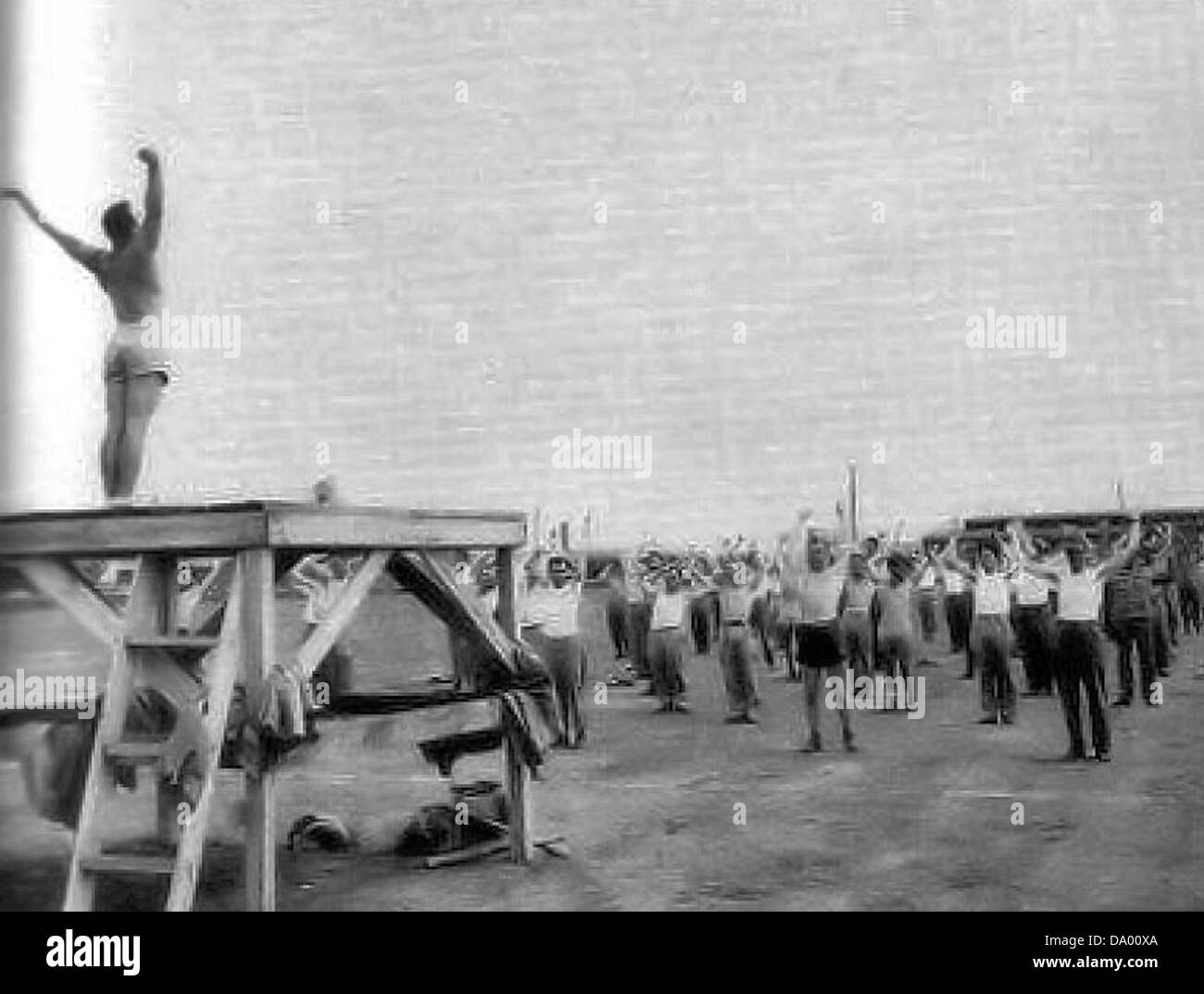 Childress Army Airfield Physical Training Stock Photo Alamy