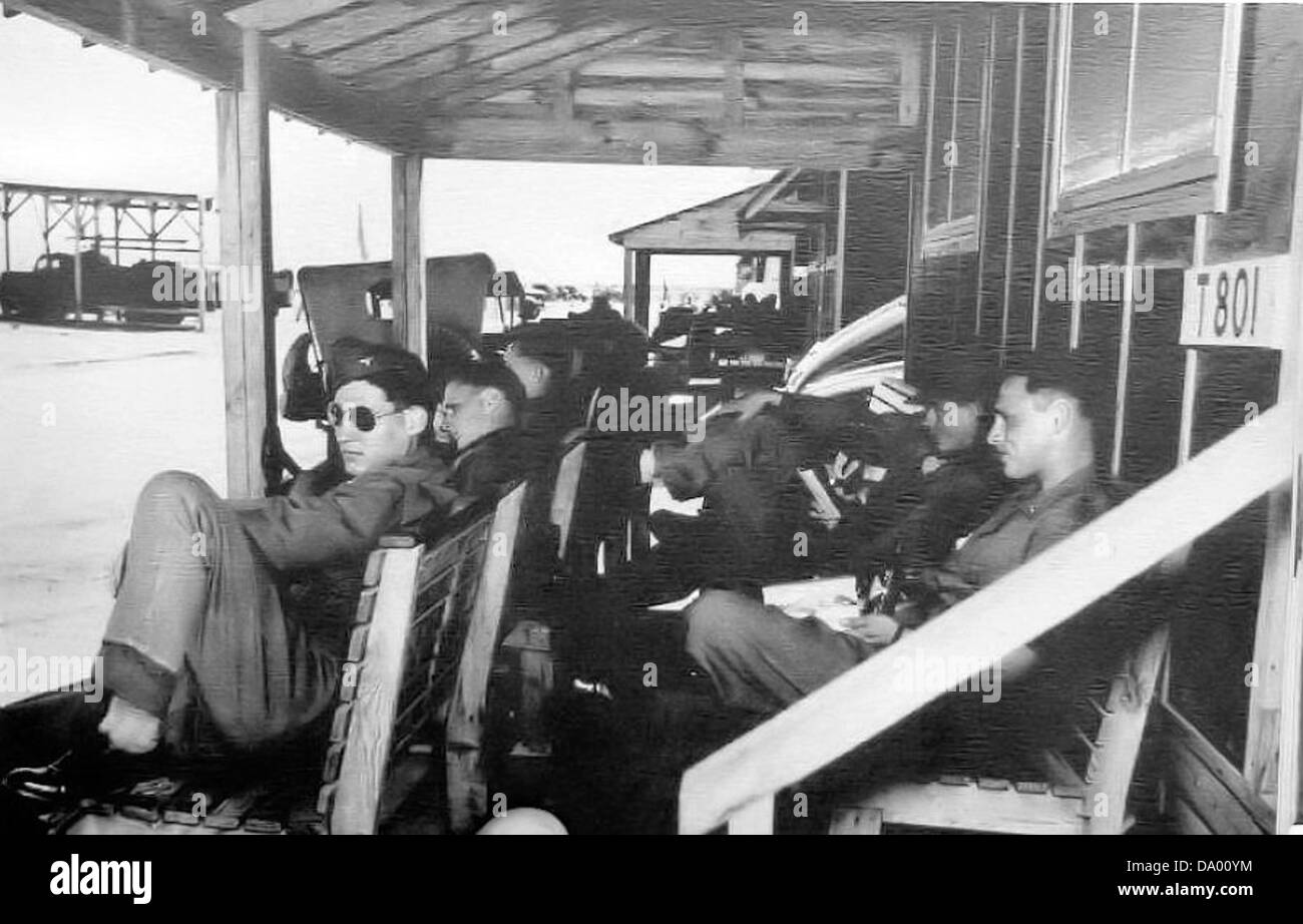 Eagle Pass Army Airfield Alert Shack Stock Photo Alamy