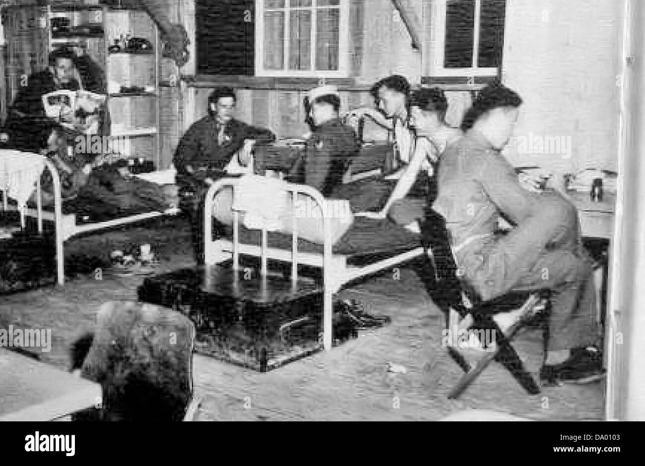 Eagle Pass Army Airfield Barracks Life Stock Photo Alamy