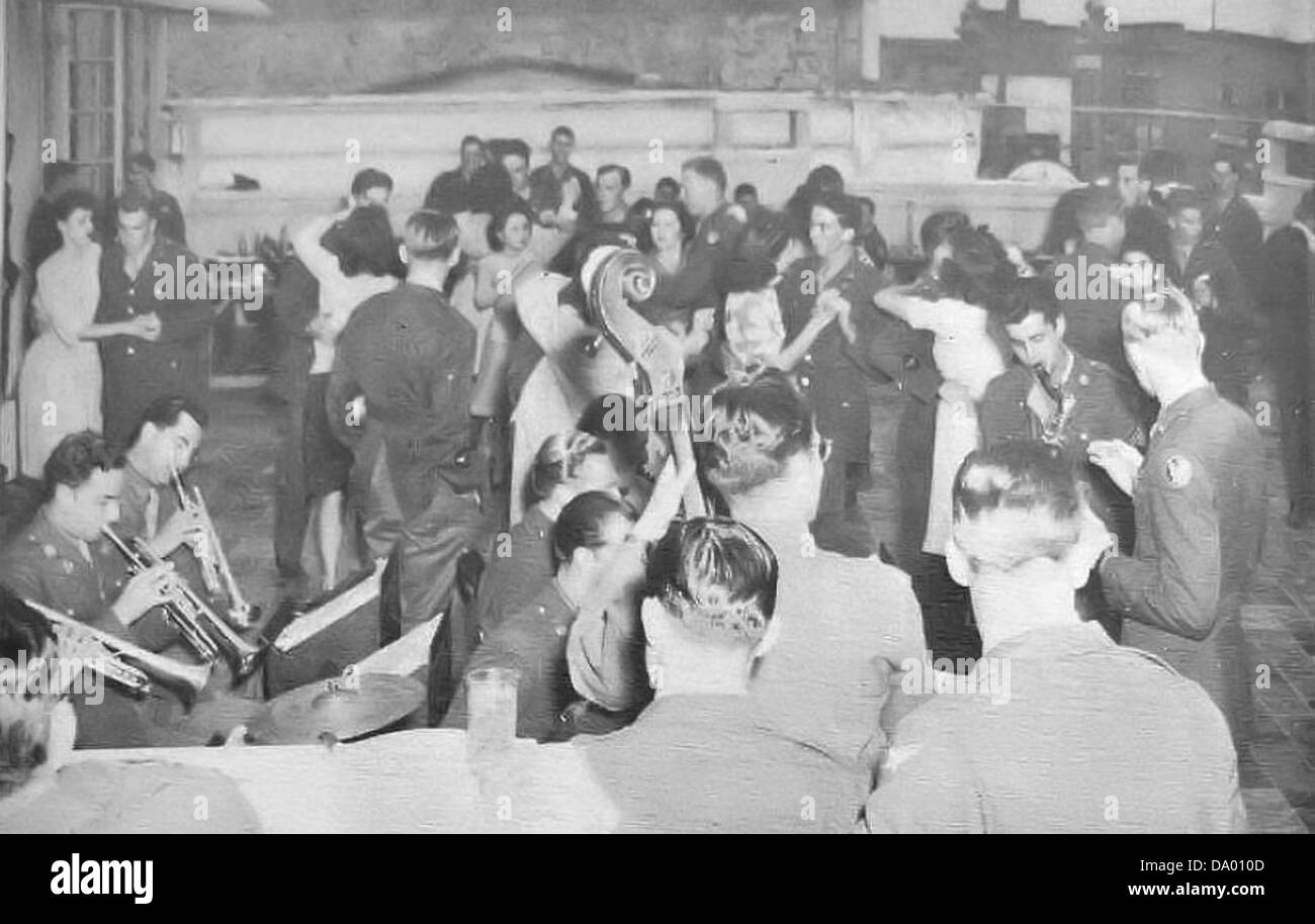 Eagle Pass Army Airfield Club Dance Stock Photo Alamy
