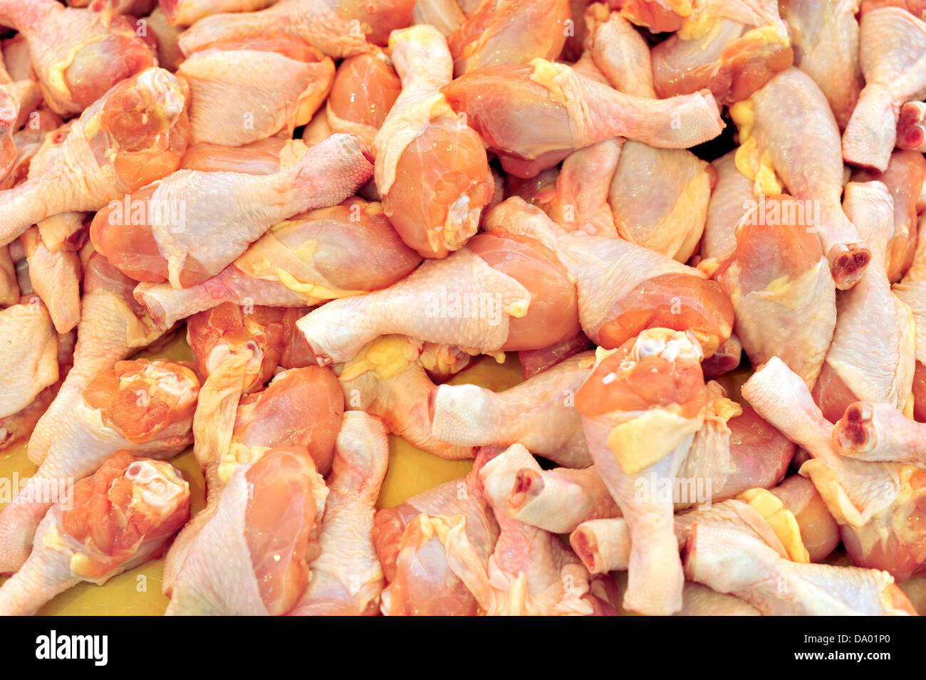 Chicken meat in market Stock Photo Alamy