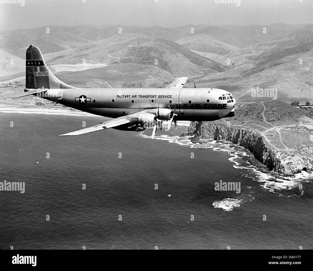 115th Air Transport Squadron - Boeing C-97C-35-BO Stratofreighter 50-700 Stock Photo