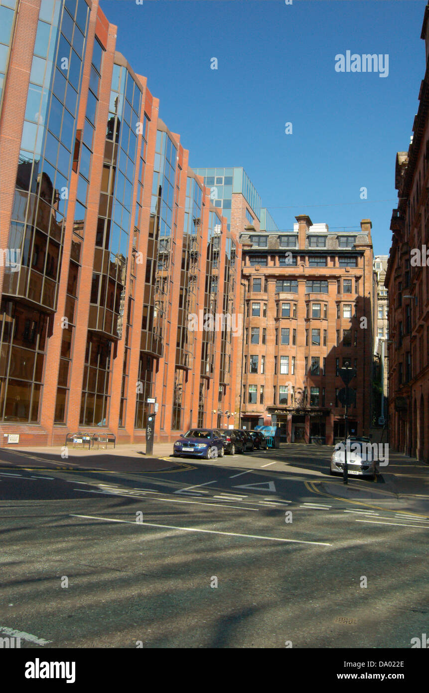 Modern offices in Glasgow, Scotland Stock Photo Alamy
