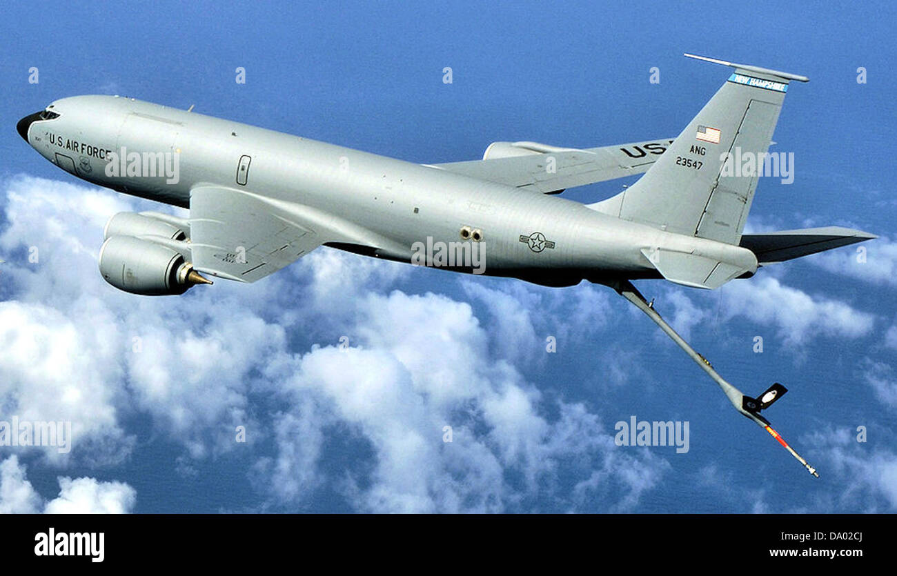 133d Air Refueling Squadron - Boeing KC-135R-BN Stratotanker 62-3547-2 Stock Photo