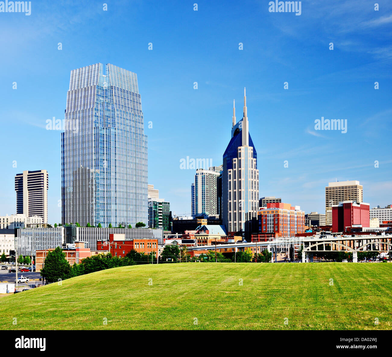 Nashville, Tennessee cityscape in the day Stock Photo Alamy