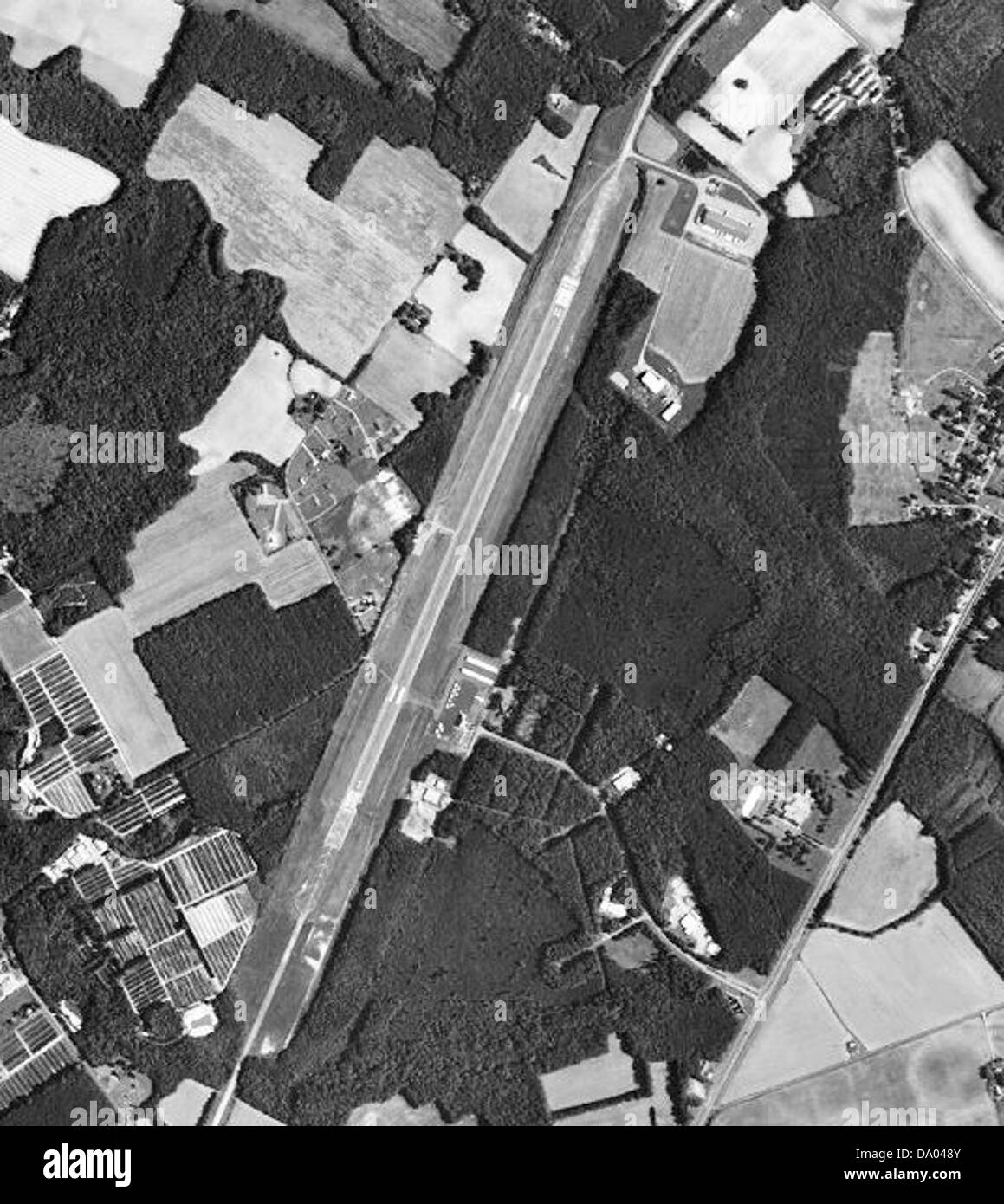 Accomack County Airport, located in Virginia, is featured in a 1994 ...