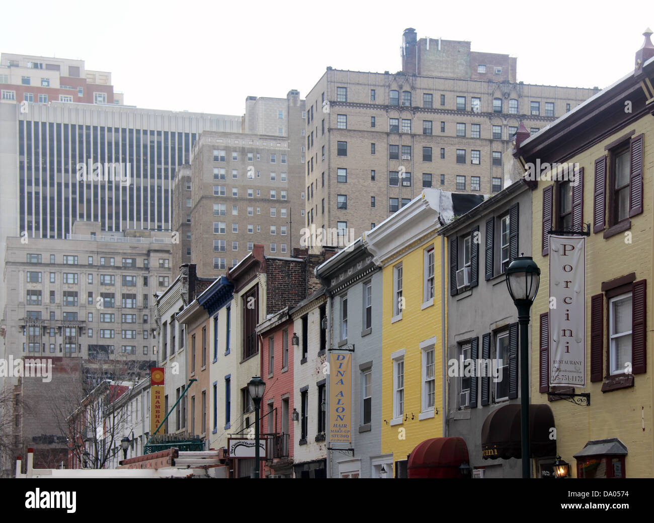 View from the streets of Philadelphia, Pennsylvania Stock Photo Alamy