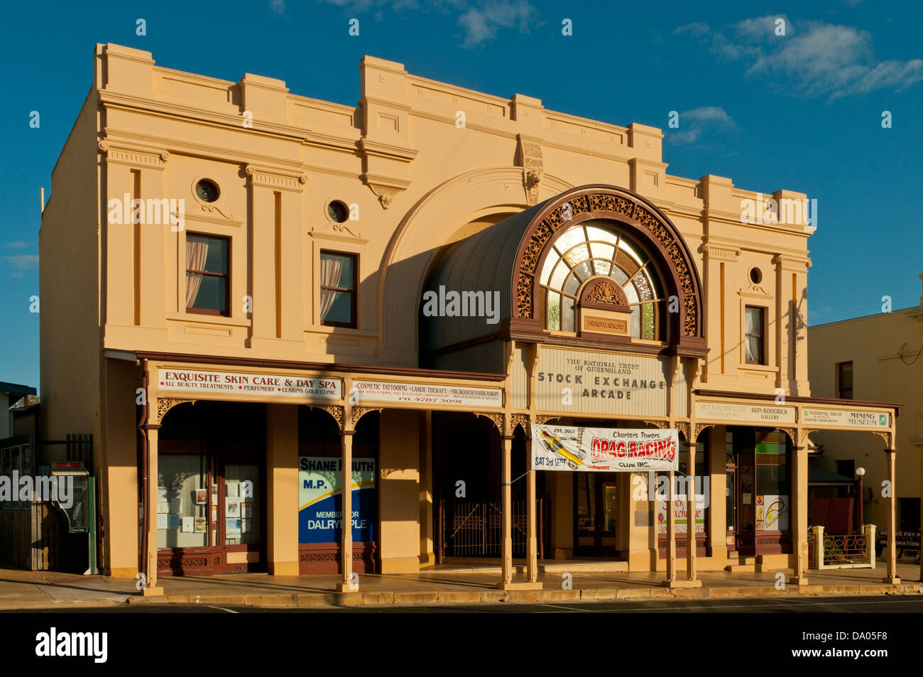 Stock Exchange Arcade, Charters Towers, Queensland, Australia Stock